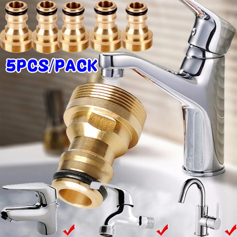 Kitchen Appliances Sales - 1/ 5PCS Universal Brass Tap Kitchen