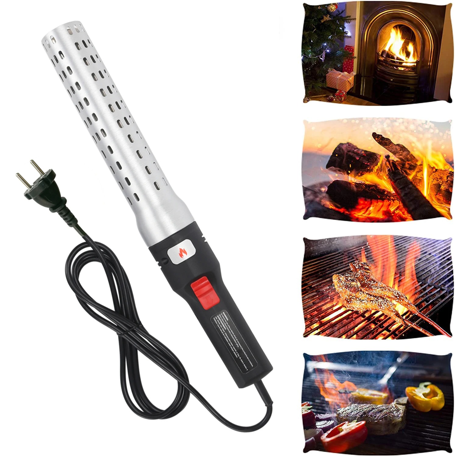 Electric Smoker Bbq - BBQ Starter Charcoal Lighter Electric Firelighter