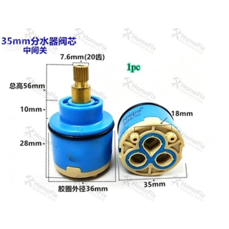 Kitchen Appliances Australia - 1Pcs Ceramic Valve Core 28mm 35mm