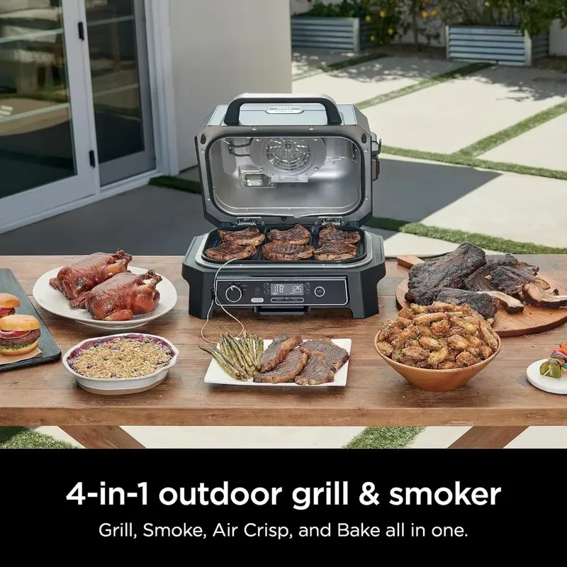 Woodfire ProXL 4-in-1 Outdoor  - Electric Smoker Bbq 评论和价格