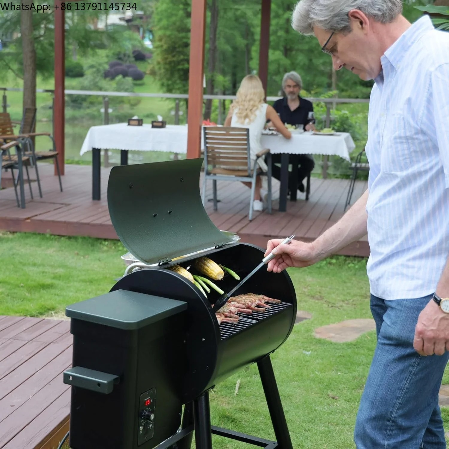 Electric Wood Pellet Smoker Gr - Electric Smoker Bbq 评论和价格