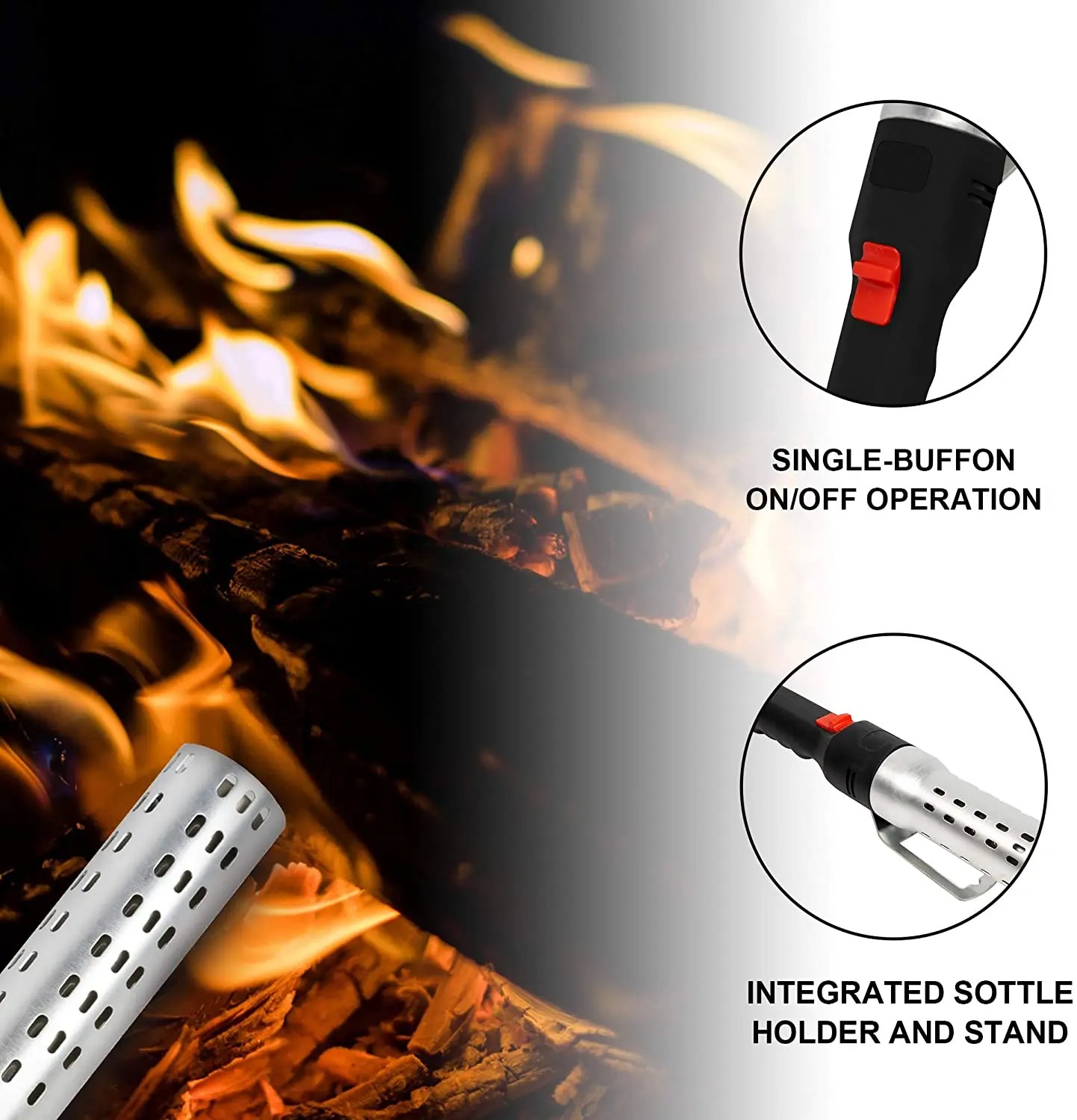 BBQ Starter Charcoal Lighter E - Electric Smoker Bbq 评论和价格