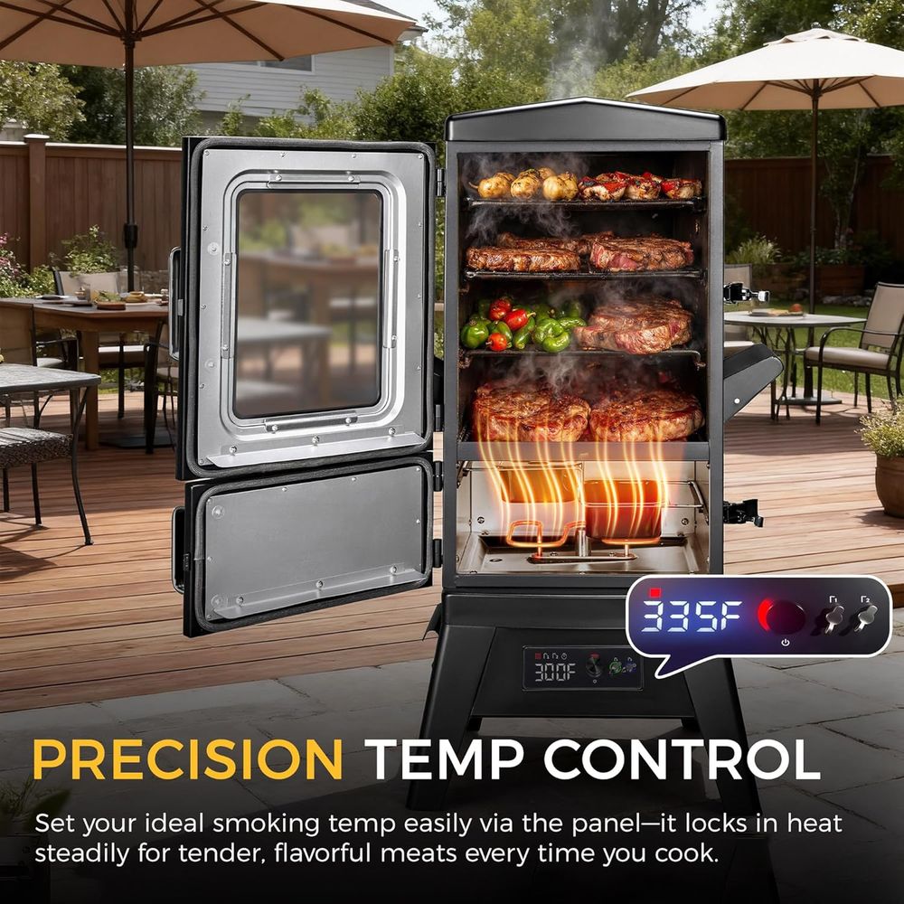 Large Capacity BBQ Electric Sm - Electric Smoker Bbq 评论和价格