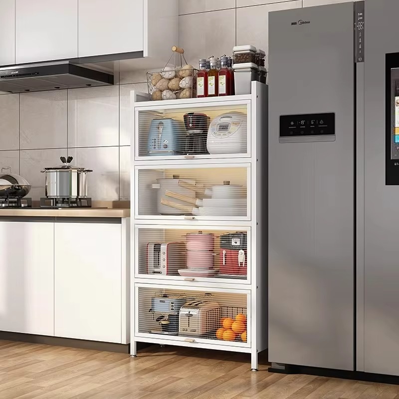 Food Store Cabinets Large Capa - Kitchen Appliances Stores 评论和价格
