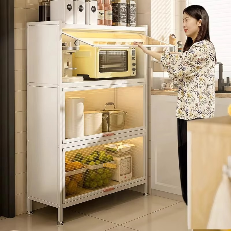 Food Store Cabinets Large Capa - Kitchen Appliances Stores 评论和价格