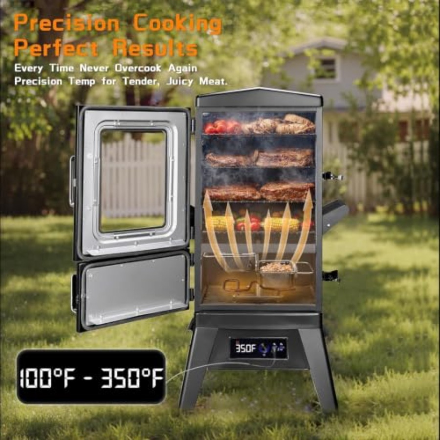 Large Vertical Electric Smoker - Electric Smoker Bbq 评论和价格