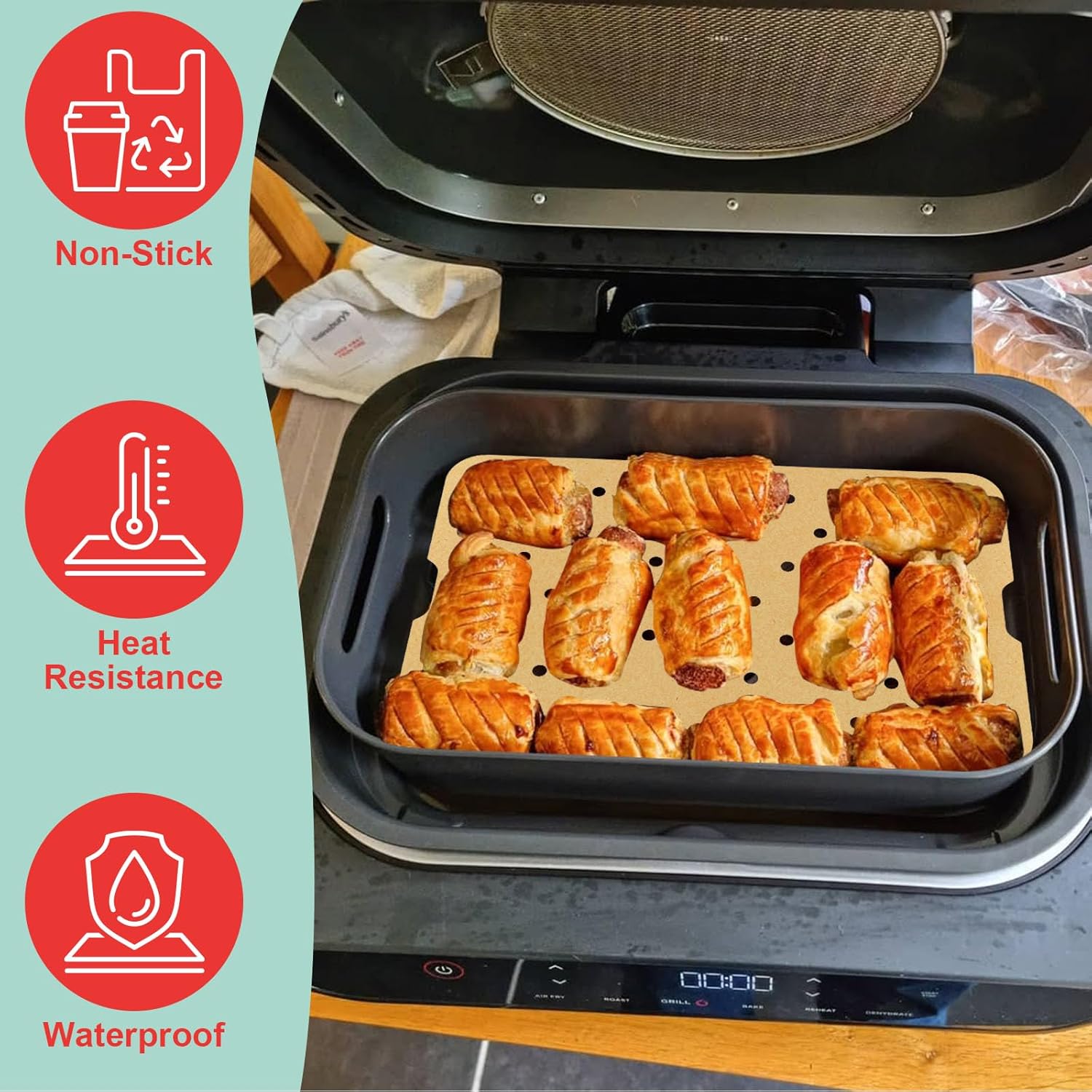 Air Fryer Parchment Paper for  - Kitchen Appliances Ninja 评论和价格