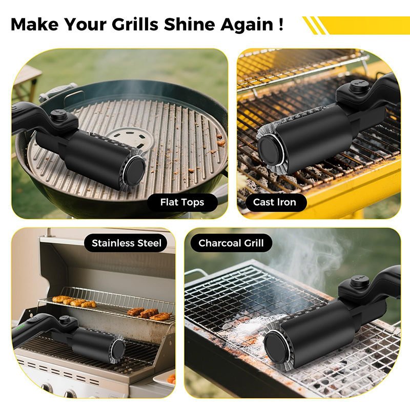 BBQ Grill Brush 3-Speed Settin - Electric Smoker Bbq 评论和价格