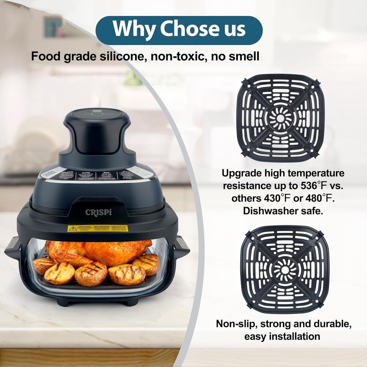 Air Fryer Grill Pan Compatible - Kitchen Appliances Ninja 评论和价格