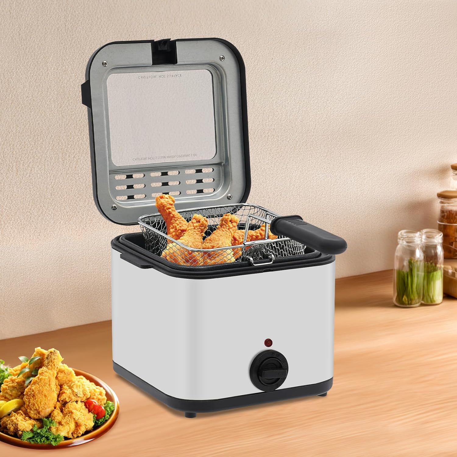 Countertop Electric Deep Fryer - Kitchen Appliances Countertop 评论和价格