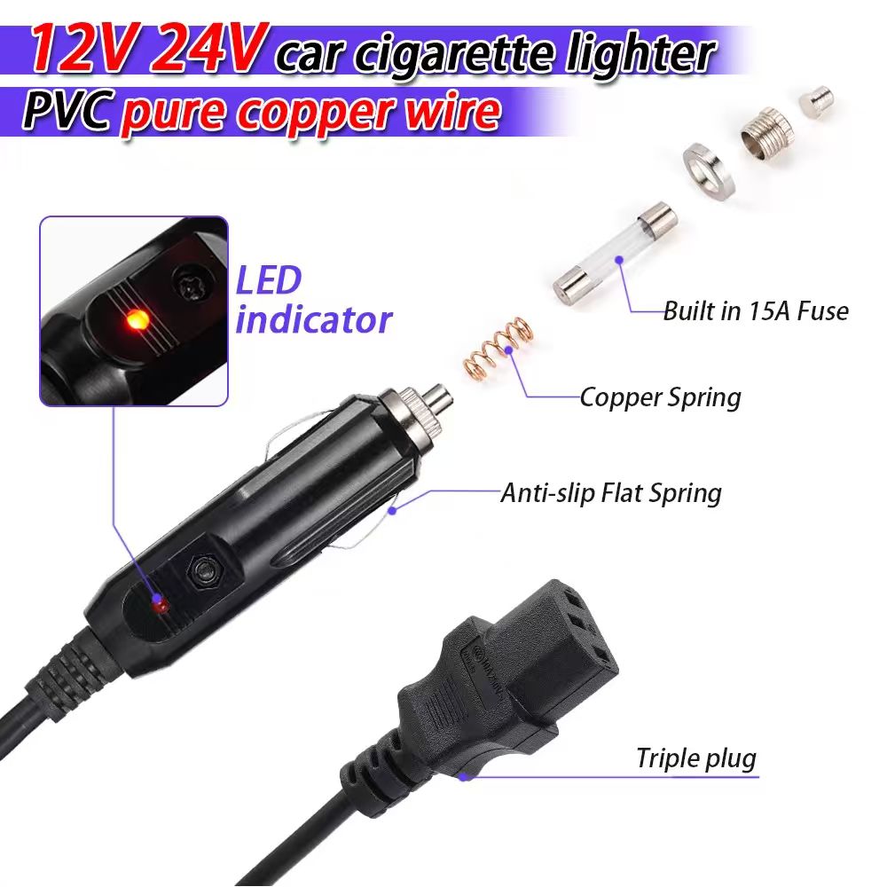 1cm 3Pin Plug with Cigarete Li - Instant Pot Pressure Cooker 评论和价格