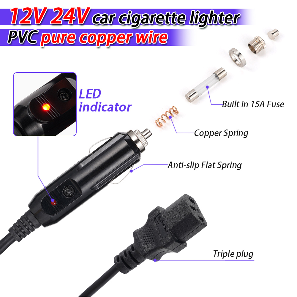 Power Cable 3 Pin Plug with Ci - Instant Pot Pressure Cooker 评论和价格