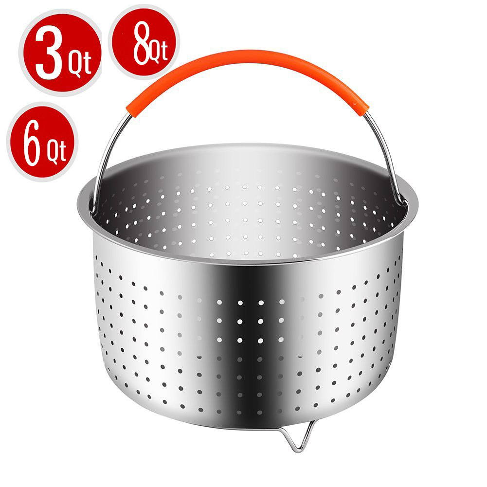 1pc 304 Stainless Steel Steame - Instant Pot Pressure Cooker 评论和价格