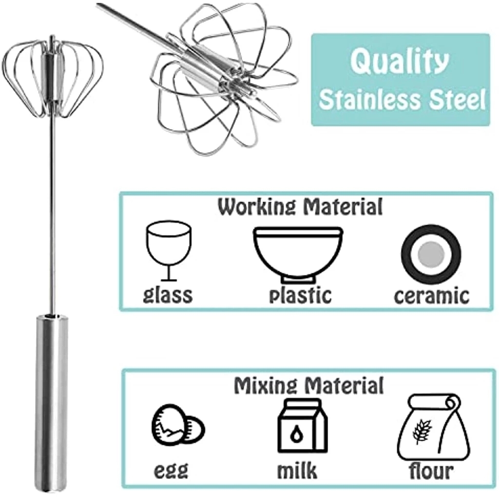 1/3pcs Stainless Steel Egg Bea - Kitchen Appliances Sales 评论和价格