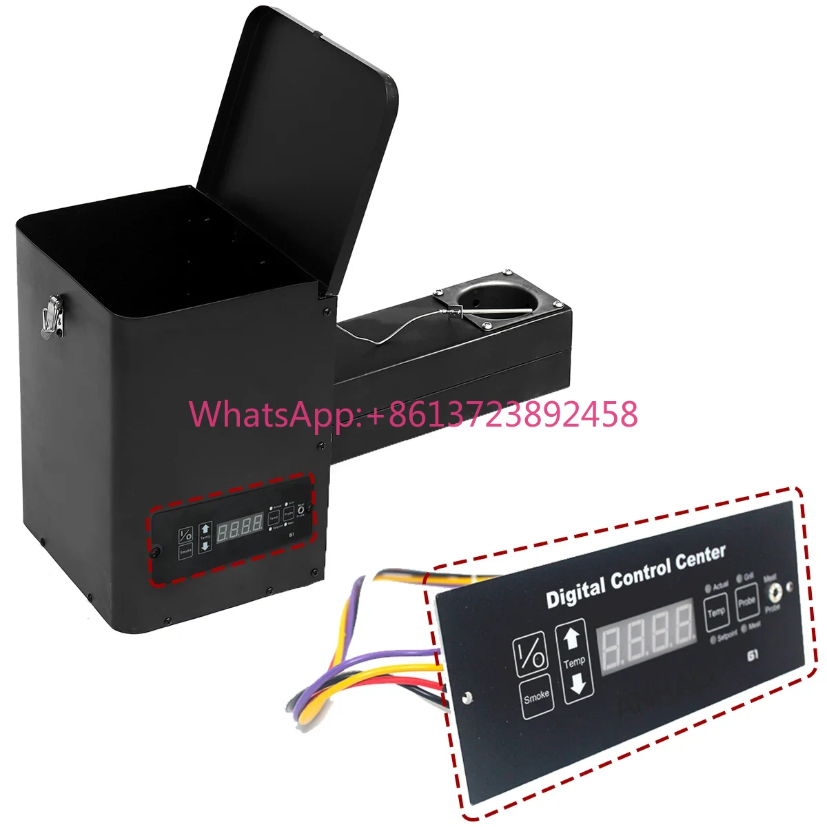 Pellet BBQ Smoker Hopper Assem - Electric Smoker Bbq 评论和价格