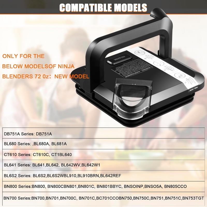 Blender Lid For Kitchen Blende - Kitchen Appliances Ninja 评论和价格